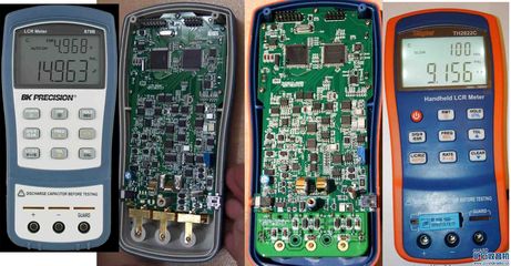 主流手持電橋拆機圖片 同惠安柏優(yōu)高安捷倫得益亞博固緯 - 〓儀表工具專區(qū)〓 - 礦石收音機論壇