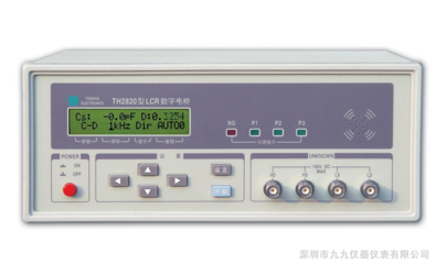 TH2820同惠LCR數(shù)字電橋,LCR數(shù)字電路TH2820廠(chǎng)家_阿儀網(wǎng)